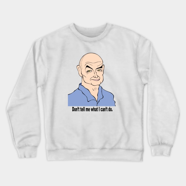 JOHN LOCKE LOST FAN ART Crewneck Sweatshirt by cartoonistguy